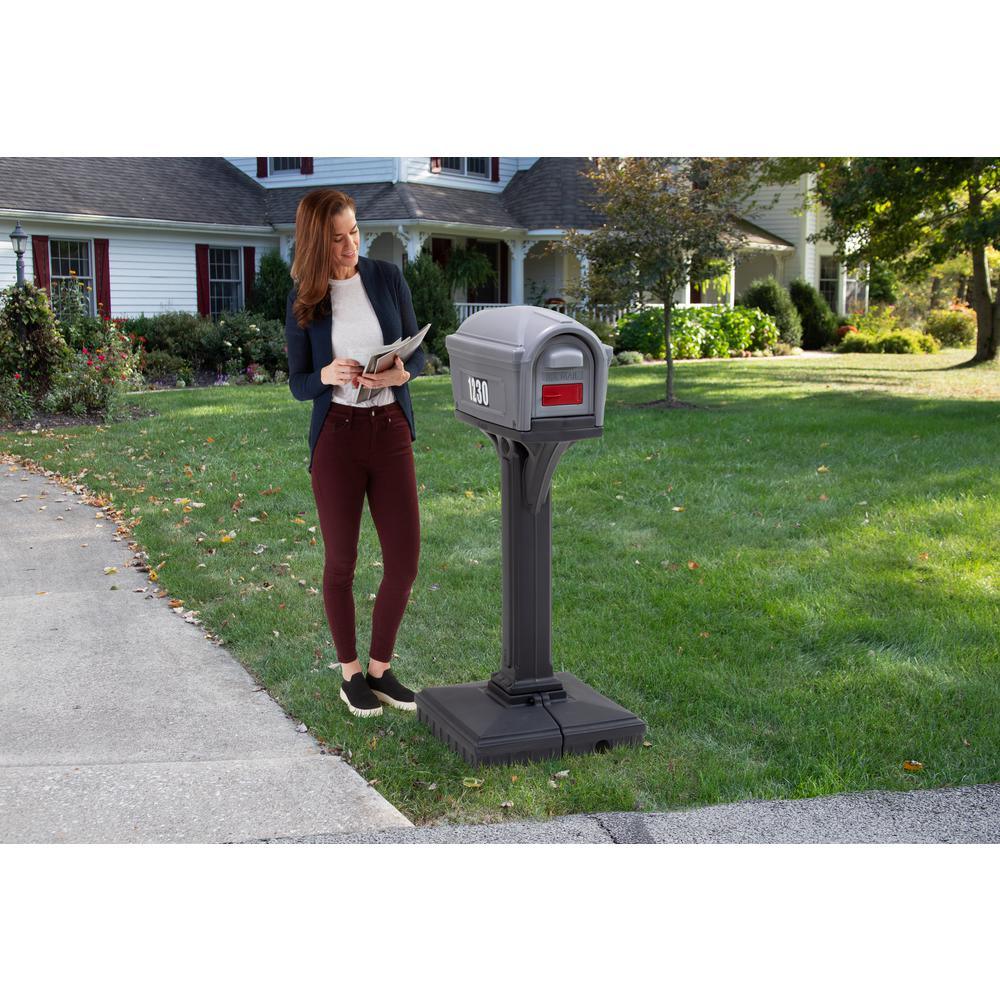 Dig-Free Easy Up Classic Mailbox - Super Arbor