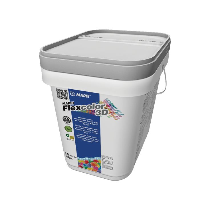 5204 Pure Steel Flexcolor 3D Pre-Mixed Grout