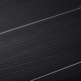 Lucida USA (Sample) Maxcore Tourmaline Black Wood Look 28-mil Waterproof Interlocking Luxury Vinyl Plank