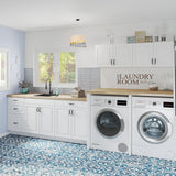 Project Source Cheyenne White 15-in W x 34.5-in H x 24.56-in D White 1-Drawer Base Ready To Assemble Cabinet (Raised Panel Square Style)