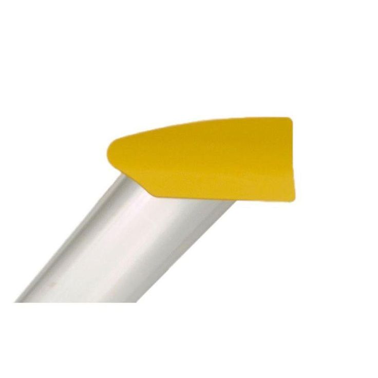 4900 14 ft. Indoor Silver and Yellow Aluminum Shop Ceiling Fan with Wall Control