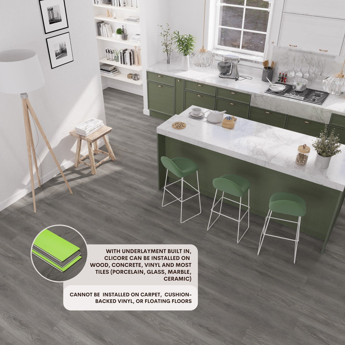 Lucida USA MaxCore Pro Stormcloud Brown 20-mil x 7-3/32-in W x 48-in L Waterproof Interlocking Luxury Vinyl Plank Flooring (24.5-sq ft/ Piece)