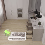 Lucida USA (Sample) MaxCore Pro Natural Oak Gray Wood Look 20-mil Waterproof Interlocking Luxury Vinyl Plank