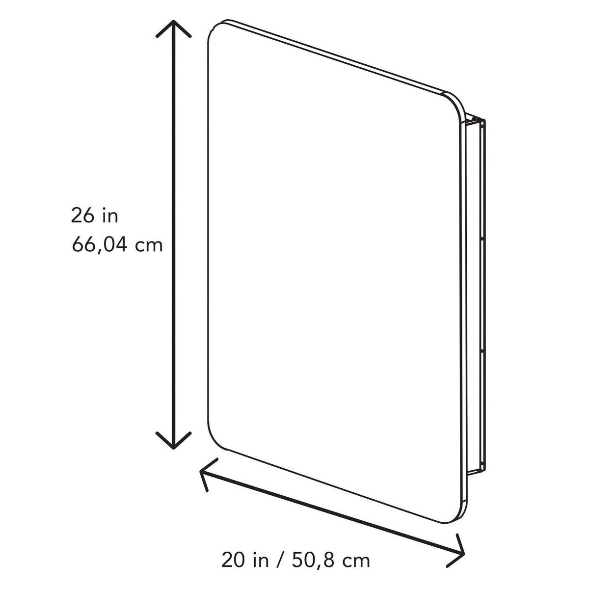 allen + roth 20-in x 26-in Surface/Recessed Mount Gold Mirrored Soft Close Medicine Cabinet
