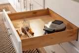 Valleywood Cabinetry Proper Gray 30-in W x 34.5-in H x 24-in D Proper Gray Birch 1-Drawer Base Ready To Assemble Plywood Cabinet (Flat Panel Shaker Style)