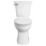 American Standard Edgemere White WaterSense Elongated Chair Height 2-Piece Toilet, 12-in Rough-In