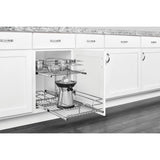Rev-A-Shelf 14.75-in W x 19-in H 2-Tier Pull-Out Metal Soft-Close Baskets & Organizers
