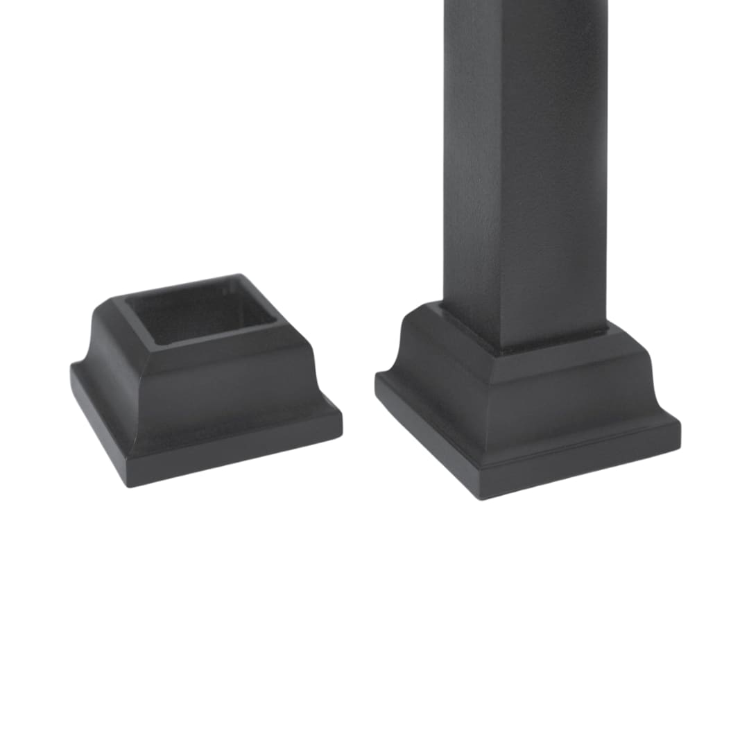 TITAN BUILDING PRODUCTS 1.375-in x 1.375-in Black Plastic Baluster Connector (20-Pack)
