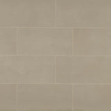 Bedrosians Sahara Taupe 12-in x 24-in Matte Porcelain Subway Floor and Wall Tile (13.56-sq ft/Carton)