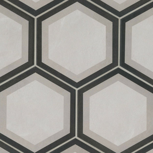 Bedrosians Allora Telaio 9-in x 10-in Matte Porcelain Patterned Floor and Wall Tile (12.67-sq. ft/ Carton)