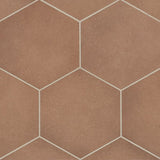 Bedrosians Makoto Umi Terracotta 10-in x 11-in Matte Porcelain Floor and Wall Tile (10.76-sq. ft/ Carton)
