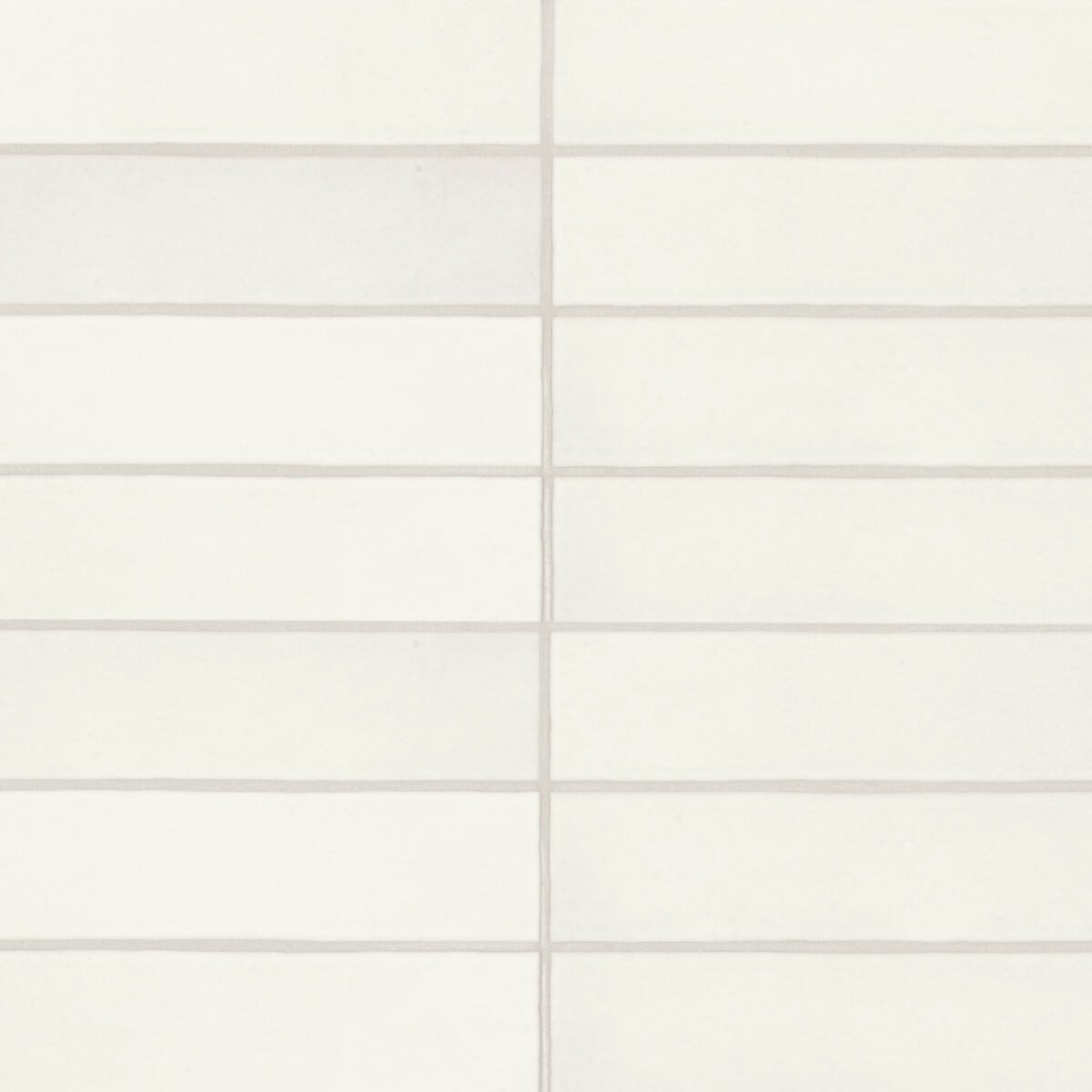 Bedrosians Makoto Shoji White 2-in x 10-in Matte Ceramic Subway Floor and Wall Tile (5.38-sq. ft/ Carton)