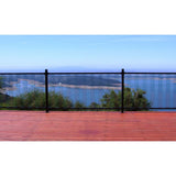 Fortress Building Products 1/4-in x 3-3/4-in x 40-in Pure View Clear Flat Deck Baluster (5-Pack)