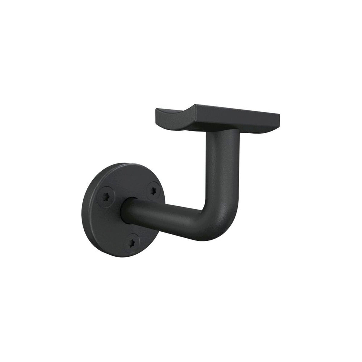 Fortress Building Products 2.75-in x 1.75-in Black Sand Aluminum Rail Bracket (2-Pack)