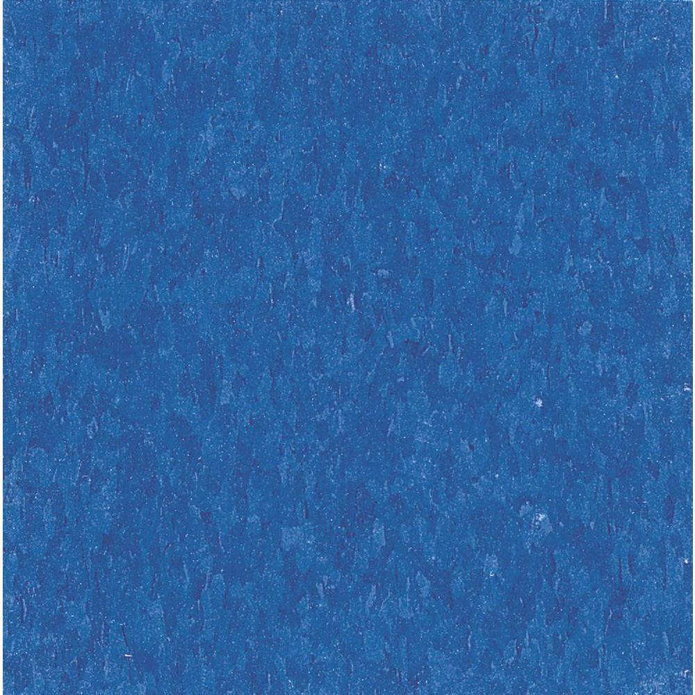 Armstrong Imperial Texture VCT 12 in. x 12 in. Blue Cloud Standard Excelon Commercial Vinyl Tile (45 sq. ft. / case) - Super Arbor