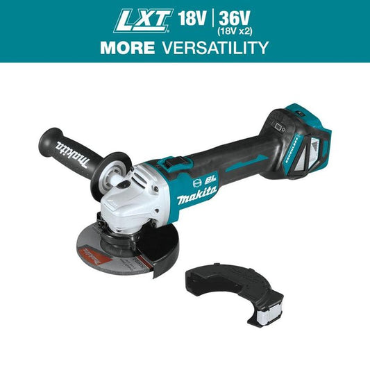 18-Volt LXT Brushless 4-1/2 in. / 5 in. Cordless Cut-Off/Angle Grinder with Electric Brake (Tool Only)