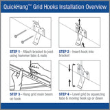 Armstrong Ceilings 6-in QuickHang 6-pack 6-in Hardware Kit