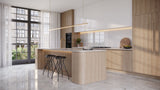Satori Onyx Luna 12-in x 24-in Polished Porcelain Marble Look Floor and Wall Tile (1.94-sq. ft/ Piece)