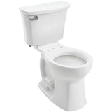 American Standard Edgemere White WaterSense Round Chair-Height 2-Piece Toilet, 12-in Rough-In, 1.28 GPF, Model 765BA101.020