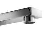 67 in. Glossy White Acrylic Bathtub - Modern Flat Bottom Stand Alone Tub - Luxurious SPA Tub - Super Arbor