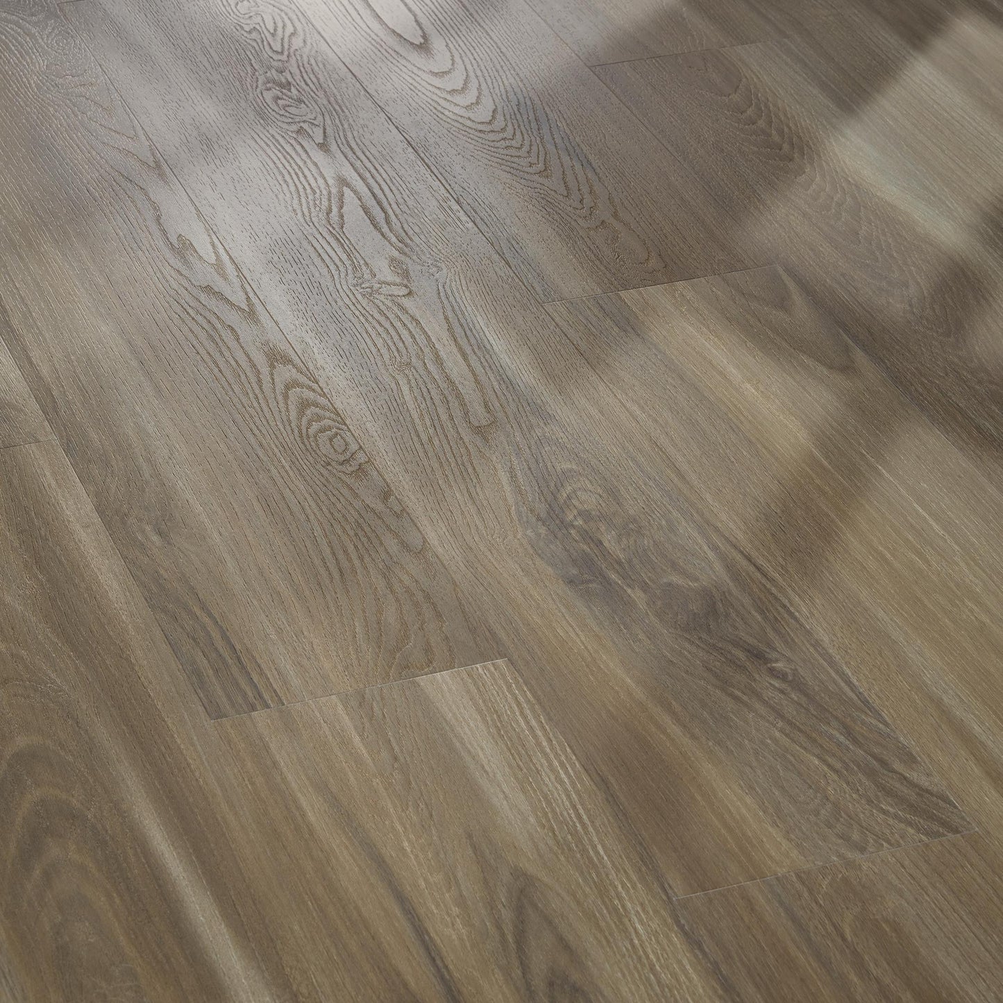 Mohawk Elite Gray Sky Walnut 7-in Wide x 5-mm Thick Waterproof Interlocking Luxury Vinyl Plank Flooring (28.63-sq ft)