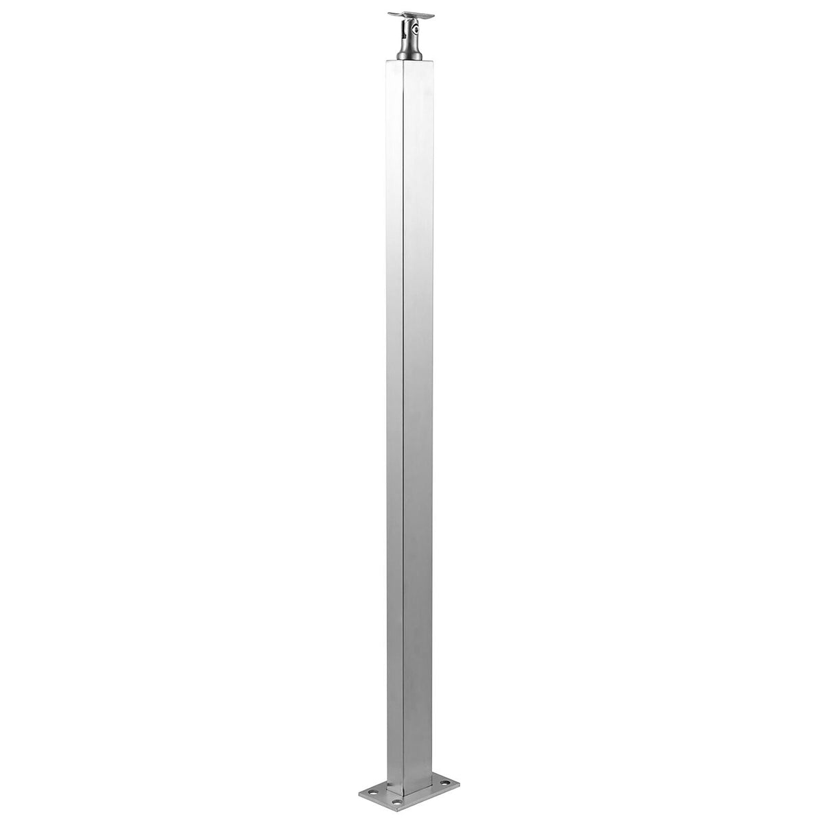 VEVOR railing post 3.5-ft x 1.97-in Stainless Steel Deck Stair Rail Kit