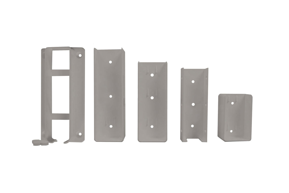 Freedom 8-in Gray Vinyl Bracket For Vinyl Fence 4-Pack