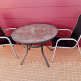 Greatmats Brown PVC Deck Tiles (25-Pack) - Waterproof, Slip Resistant, Easy DIY Installation