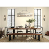 Progress Lighting Gulliver 4-Light White Coastal Chandelier