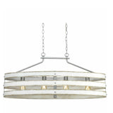 Progress Lighting Gulliver 4-Light White Coastal Chandelier