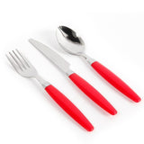Palmdale 12-Piece Red Flatware Set (Service for 4)