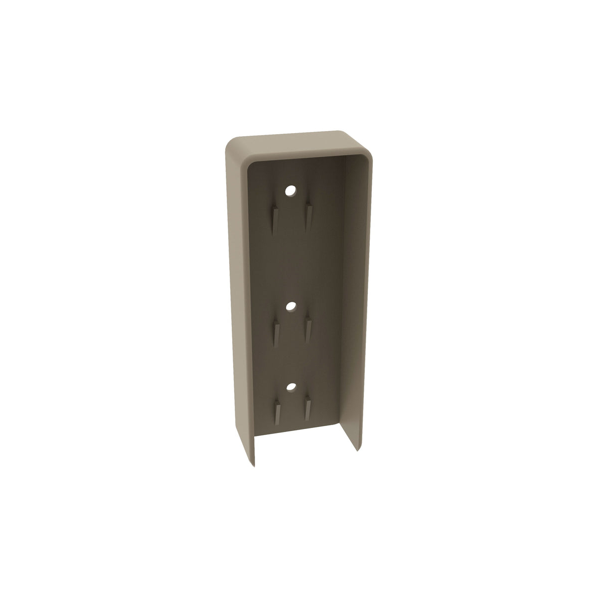 Freedom 6-in Clay Vinyl Bracket For Vinyl Fence