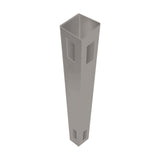 Freedom Newbeck/Barington 9-ft H x 5-in W Gray Vinyl Corner Fence Post (Assembled)