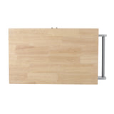 Best Selling Home Decor Gray Mdf Base with Mdf Top Rolling Kitchen Cart (18-in x 32-in x 34.5-in)