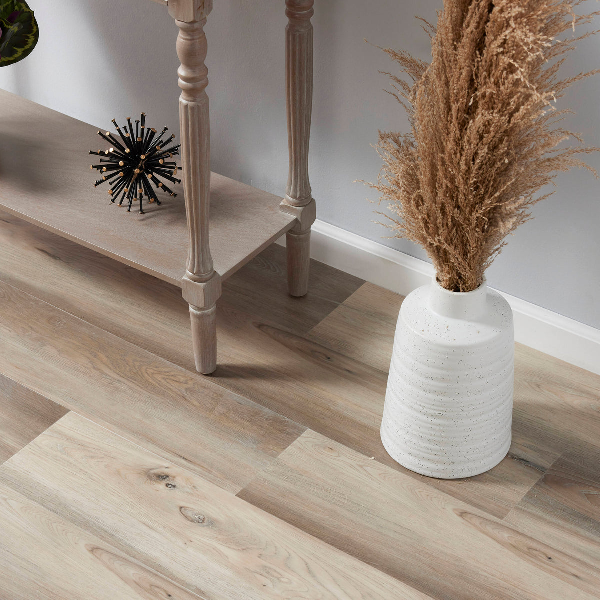 Lucida USA Maxcore Jasper Gray 28-mil x 7-3/32-in W x 48-in L Waterproof Interlocking Luxury Vinyl Plank Flooring (24.5-sq ft/ Carton)