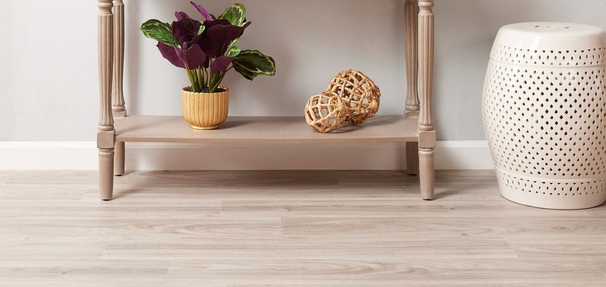 Lucida USA PresCore Toasted Gray 12-mil x 6-in W x 36-in L Waterproof Glue Down Luxury Vinyl Plank Flooring (54-sq ft/ Carton)