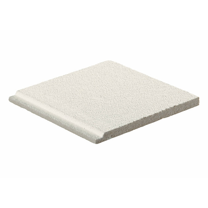 Armstrong Ceilings Oasis White Mineral Fiber Drop Ceiling Tile Sample
