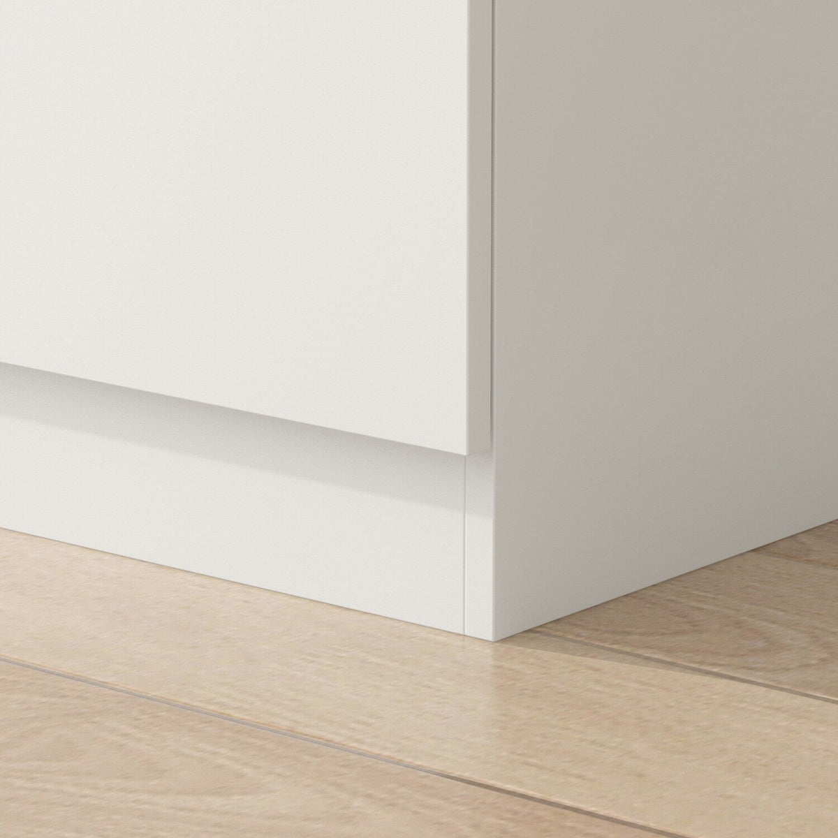 FUFU&GAGA 47.2-in W x 70.9-in H Mdf White Freestanding Utility Storage Cabinet