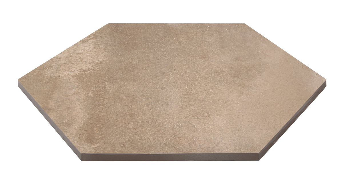 Satori Camino Terracotta 8-in x 10-in Matte Porcelain Hexagon Floor and Wall Tile (0.44-sq. ft/ Piece)