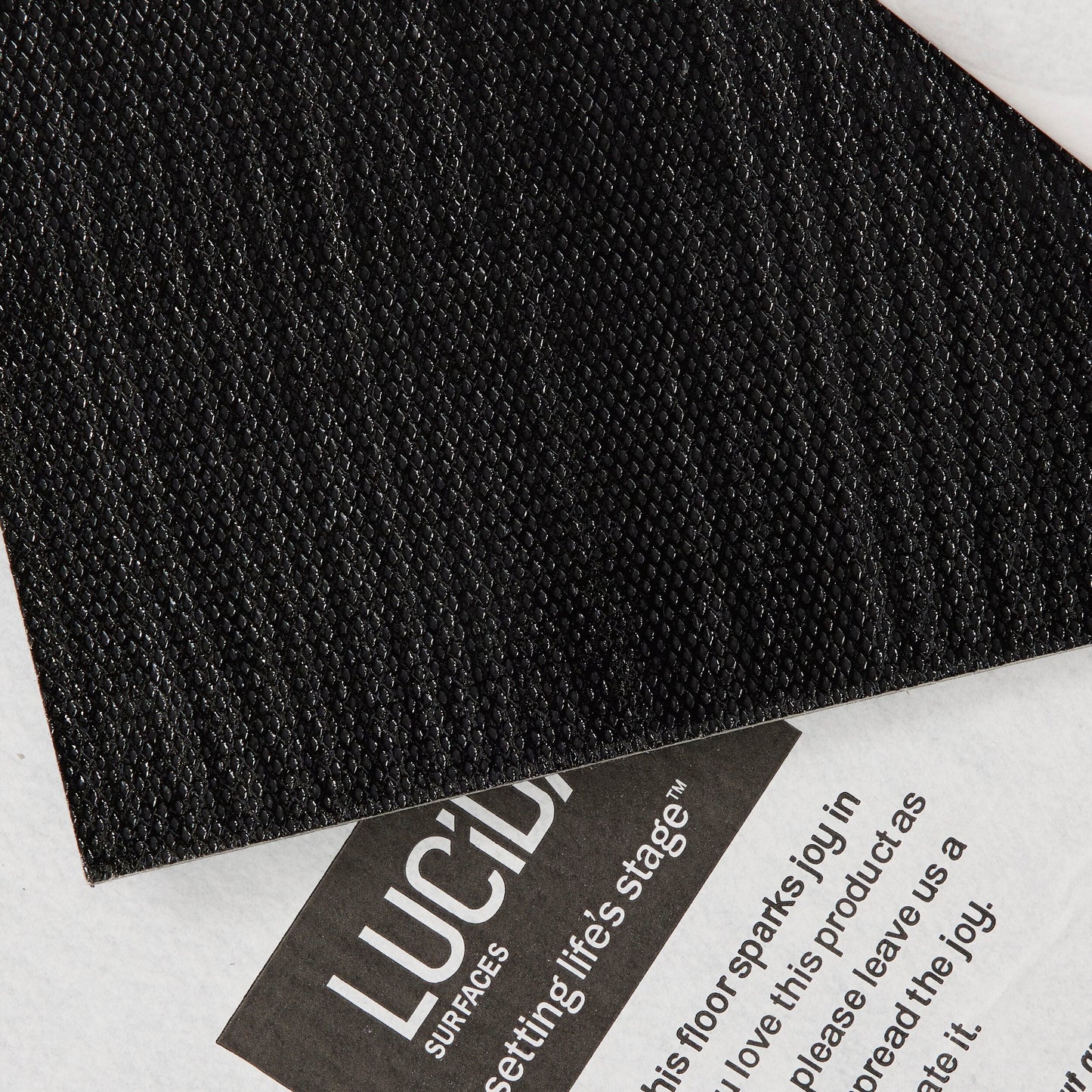 Lucida USA BaseCore Nero 6-in W x 36-in L x 2-mm Waterproof Peel-and-Stick Luxury Vinyl Plank Flooring (54-sq ft Carton)