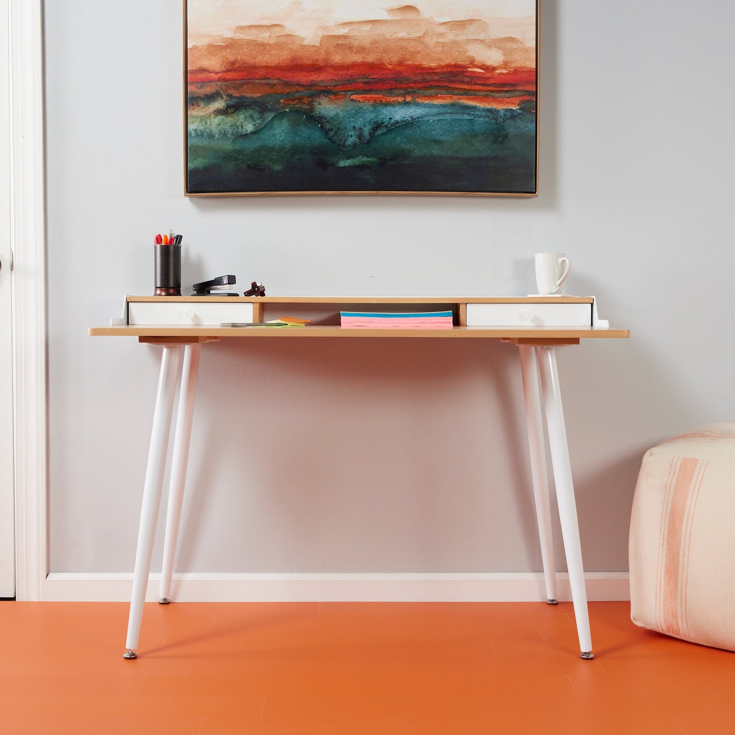 Lucida USA MonoCore Creamsicle 5-4/5-in W x 36-in L x 7-mm T Waterproof Interlocking Luxury Vinyl Plank Flooring, 22-mil Wear Layer (13-sq ft Carton)