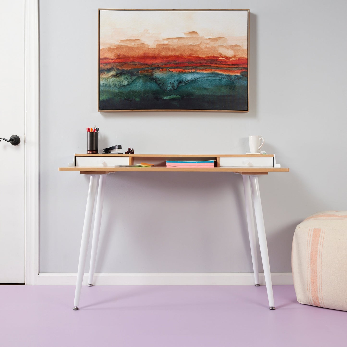 Lucida USA MonoCore Macaron 5-4/5-in Wide x 7-mm Thick Waterproof Interlocking Luxury Vinyl Plank Flooring (13-sq ft)