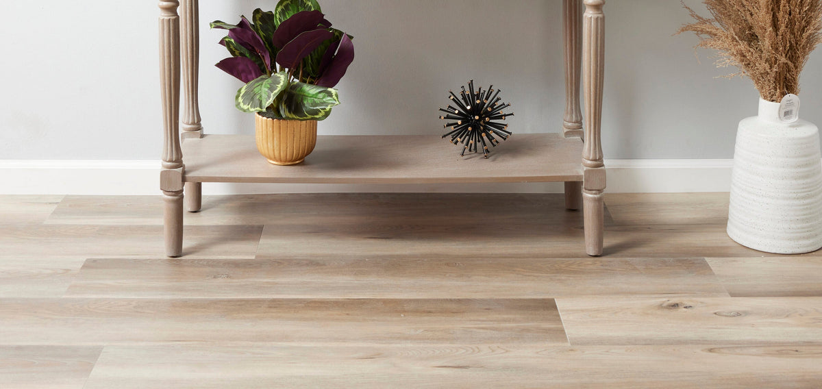 Lucida USA Maxcore Jasper Gray 28-mil x 7-3/32-in W x 48-in L Waterproof Interlocking Luxury Vinyl Plank Flooring (24.5-sq ft/ Carton)