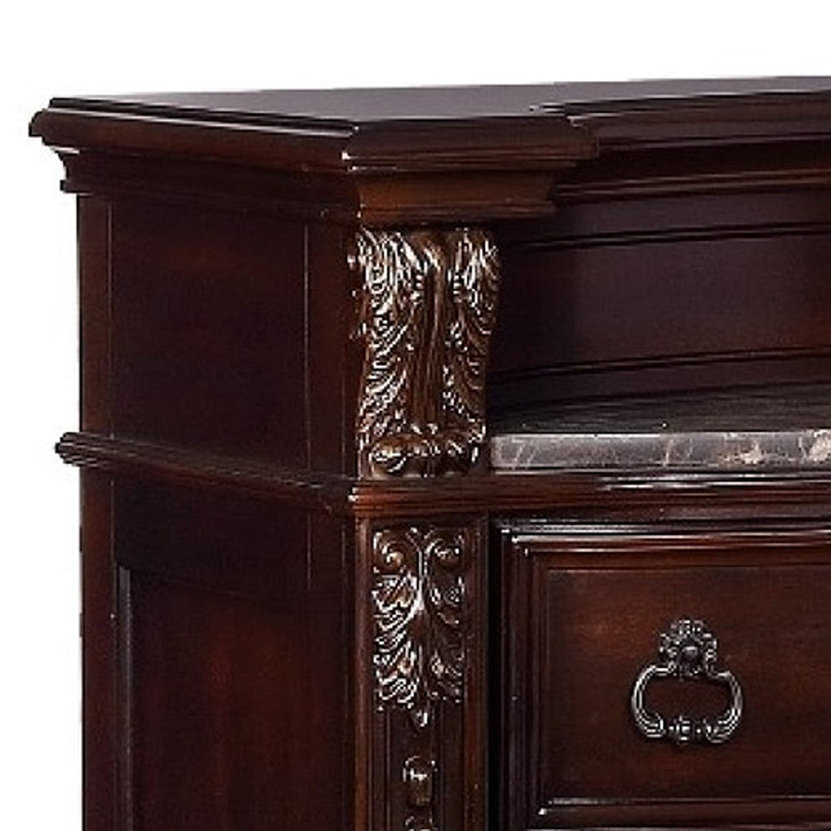 Benzara Brown Accent Chest