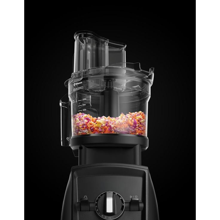 Ascent 12 Cup Clear/Black Food Processor Attachment