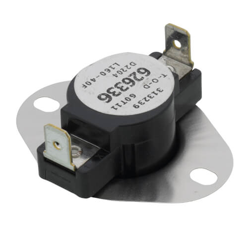 Nordyne 626336R limit switch - front view (Product Type: Limit Switch)