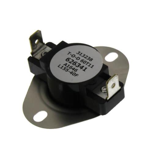 Nordyne 626341R limit switch - front view (Product Type: Limit Switch)
