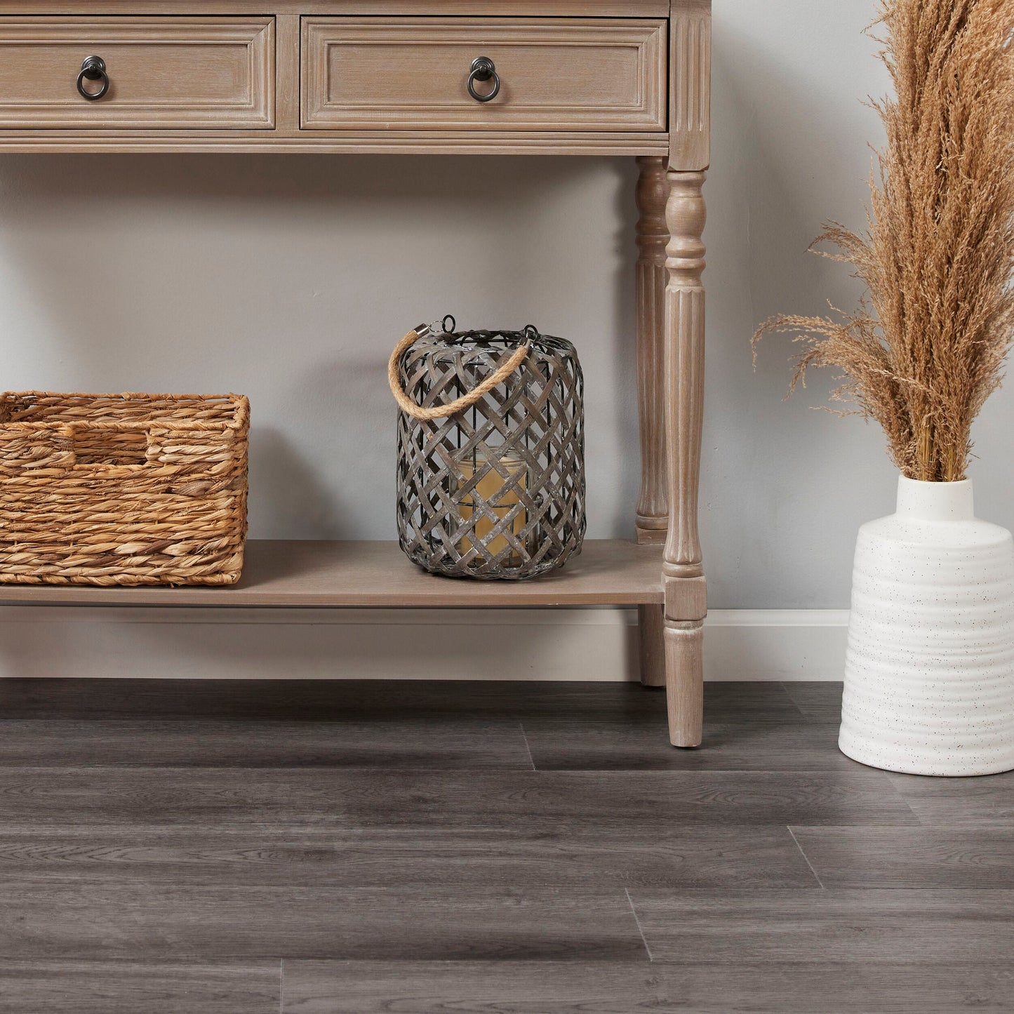 Lucida USA GlueCore Slate Gray 7-3/32-in W x 48-in L x 3-mm Waterproof Luxury Vinyl Plank Flooring, 22-mil Wear Layer (40-sq ft Carton)