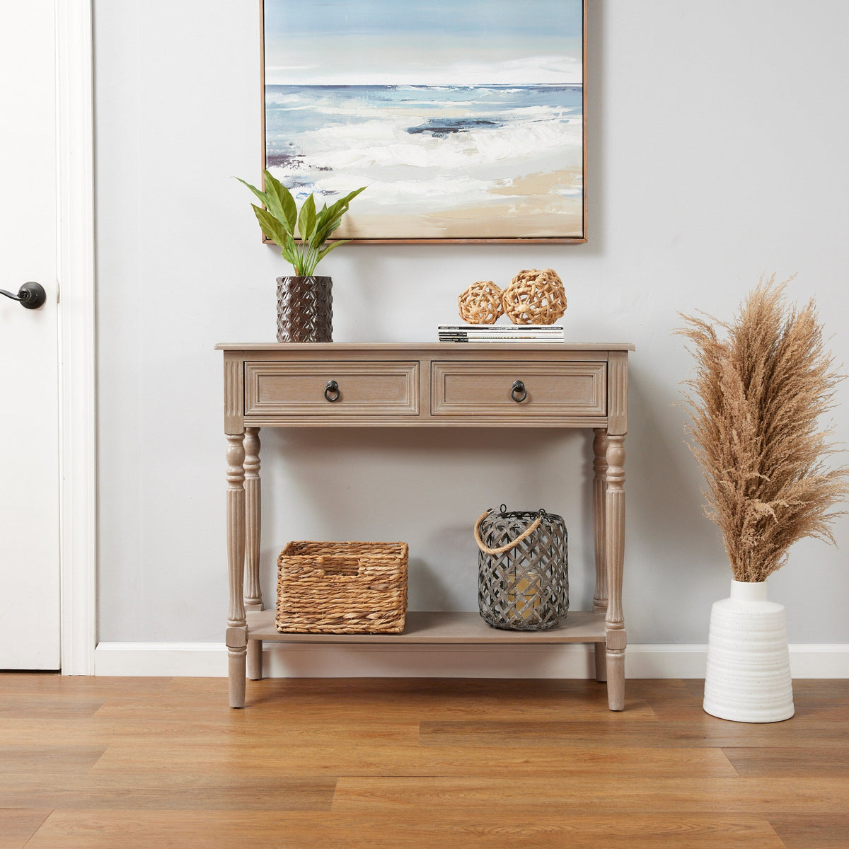 Lucida USA Gluecore Woodmere Brown 22-mil x 7-3/32-in W x 48-in L Waterproof Glue Down Luxury Vinyl Plank Flooring (40-sq ft/ Carton)