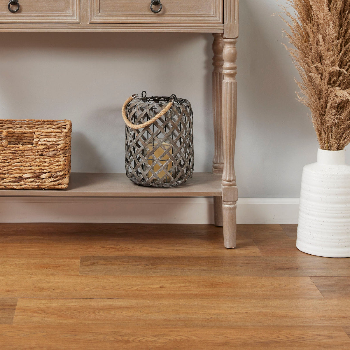 Lucida USA Gluecore Woodmere Brown 22-mil x 7-3/32-in W x 48-in L Waterproof Glue Down Luxury Vinyl Plank Flooring (40-sq ft/ Carton)